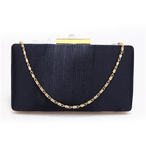 navy satin clutch evening bag|dark navy suede clutch bag.